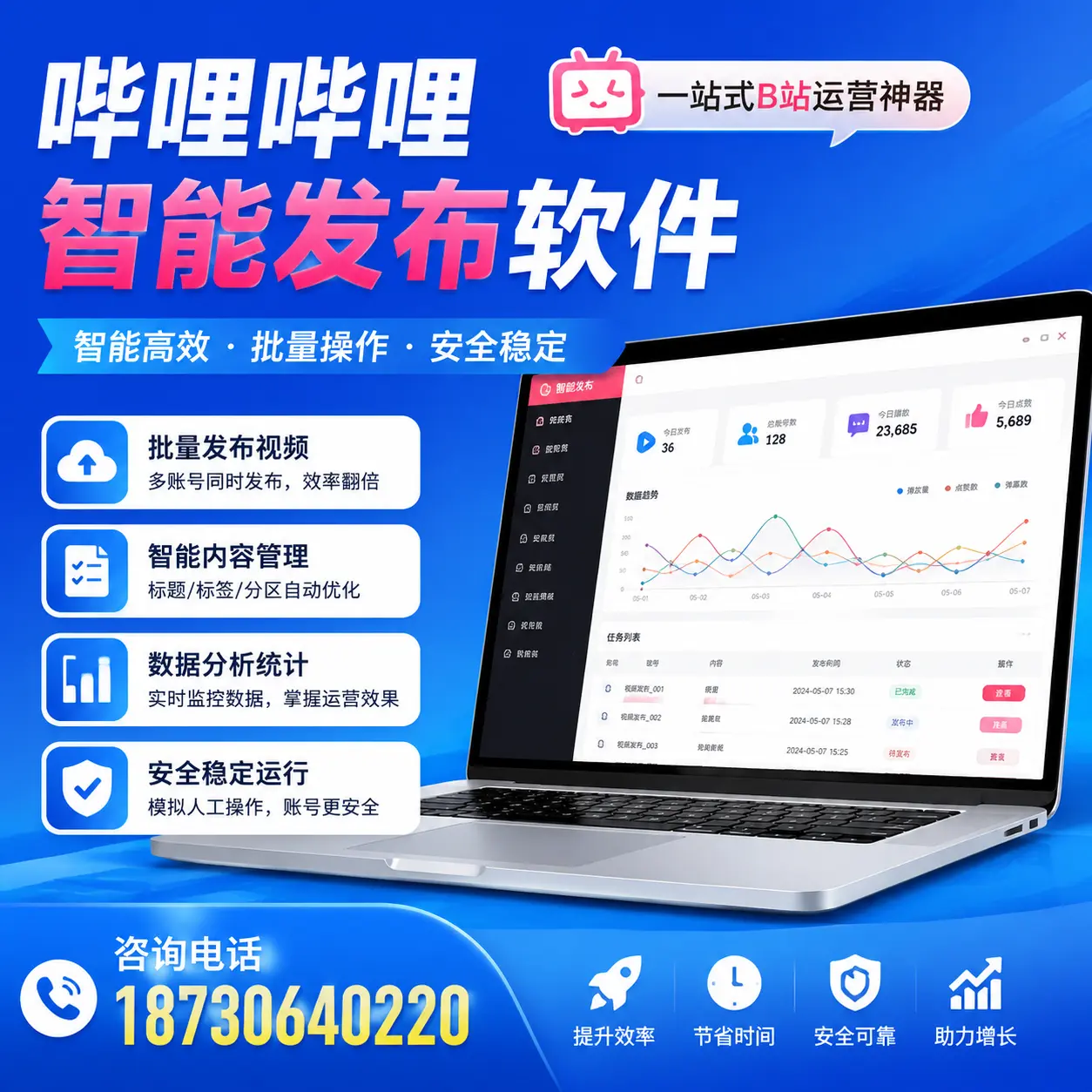 如何通过哔哩哔哩智能发布软件提升 五家渠 企业曝光率